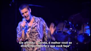 Sinead OConnor  Nothing Compares 2 U Live HD Legendado em PTBR [upl. by Gustie]