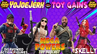 MegaPowers Toy Podcast  Toy Talk amp News  Our Favorite Carded Figures [upl. by Avan]