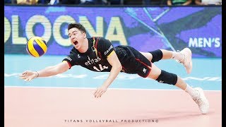 Best Volleyball Digs  Mens World Championship 2018 [upl. by Spence217]