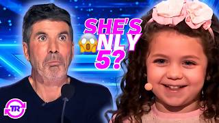 15 YOUNGEST Singers Who SLAYED Their Auditions on AGT [upl. by Edwin948]