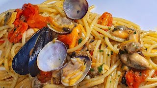 SPAGHETTI CON COZZE E VONGOLE [upl. by Fabron]