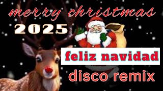 feliz navidad viral disco remix 2025 felizvidadviraldiscoremix2025 christmassong [upl. by Nahpets]