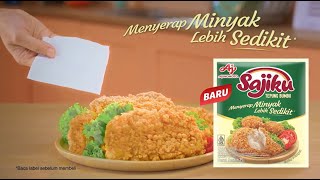 BARU Sajiku® Tepung Bumbu Menyerap Minyak Lebih Sedikit  30s [upl. by Tarrel937]