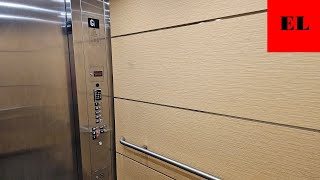 Replacement Kone EcoSpace MRL Traction Elevator  WCU Hunter Library Cullowhee NC [upl. by Assirram]