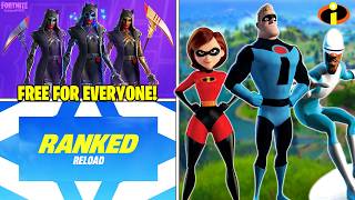 Fortnite NEW Update INCREDIBLES Skins amp FREE Ranked Skin [upl. by Ileek]