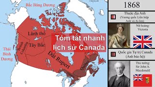 Tóm tắt nhanh lịch sử Canada [upl. by Alyos205]