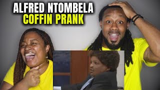 AMERICAN COUPLE FIRST TIME REACTION TO LEON SCHUSTER COFFIN PRANK [upl. by Limemann]