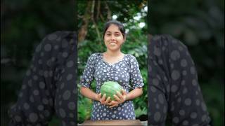 Homemade Watermelon Ice Cream Recipe with Peanuts🍦A Summertime Treat කොමඩු අයිස්ක්‍රීම කමුද shorts [upl. by Faxen]