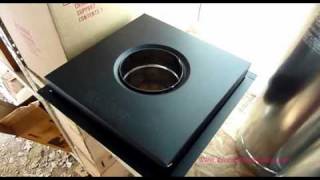 Wood Stove Chimney System Components amp Installation video review 2 [upl. by Lalaj811]