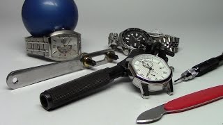 How to remove the back of a watch  Watch and Learn 22 [upl. by Thormora785]