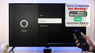 Fix Insignia Fire TV Voice Commands Not Working Mic [upl. by Kinna]