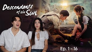 Descendants Of The Sun Ep 1  16 FULL KDRAMA REACTIONREVIEW [upl. by Granlund754]