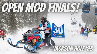 Jackson Hole 2023 Mod Day  Nearly Totalled My Sled [upl. by Noscire]