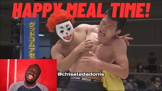 ChiseledAdonis The Most SUS Wrestler Of ALLTIME Reaction recklessfoundation ronaldmcdonald [upl. by Aoh345]