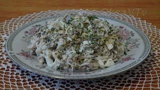 Салат quotТашкентquot Салат с редькой и говядиной Salad quotTashkentquot Salad with radish and beef [upl. by Velvet427]