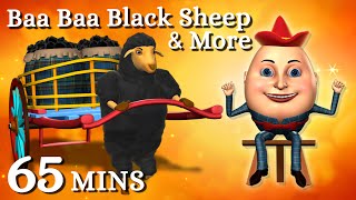 Baa Baa Black Sheep  Humpty Dumpty Kids Songs amp More 3D English Nursery Rhymes For Children [upl. by Gapin82]