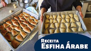 Receita Esfiha Árabe [upl. by Yluj]