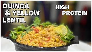 Quinoa amp Lentil One Pot Recipe  Easy Vegan amp Vegetarian Meals  One pot meal ideas [upl. by Ehttam265]