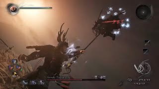 Nioh Tachibana and Honda DUO Boss Fight [upl. by Sigfried]