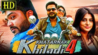 Khatarnak Khiladi 4  Action Hindi Dubbed Full HD Movie  Silambarasan Manjima Mohan Sathish [upl. by Lilly221]