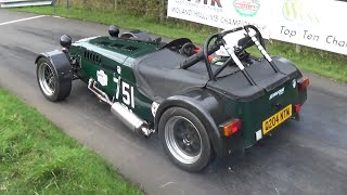 Caterham 7 Hillclimb Action  Loton Park Sept 2024  Seven [upl. by Onaivlis]