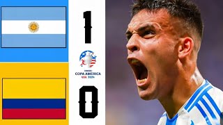 Argentina vs Colombia FINAL 10 copa america 2024 [upl. by Leroi260]