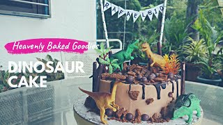 DINOSAUR CAKE [upl. by Enirhtak]