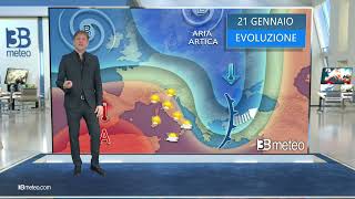 Previsioni meteo Video per domenica 21 gennaio [upl. by Trilbie]