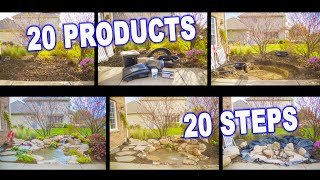 How to Build an Aquascape POND in 20 Steps [upl. by Hedaza90]