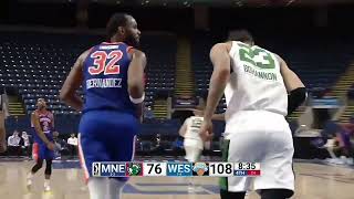 DAZON INGRAM Maine Celtics Vs Westchester Knicks [upl. by Eenolem]