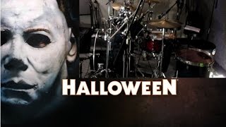 Halloween  Michael Myers Theme Song  Drum Cover [upl. by Boris]