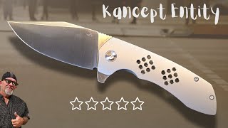 Kansept Entity knifereview knifedisassembly kanseptknives kanseptentity [upl. by Hale]