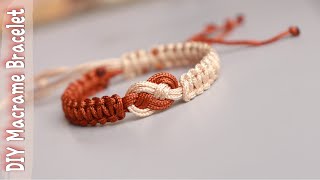 Macrame Bracelet  DIY  How To Make Macrame Bracelets  Creationampyou [upl. by Faria]