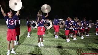 McDonogh 35 Drum Section vs Abramson Sci Academy Drum Section After Halftime Battle 2024 [upl. by Jimmy]