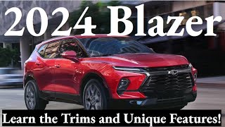 2024 Chevy Blazer Trims Key Features and More [upl. by Tirb]