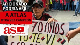 Aficionado que vio a Atlas campeón en 1951 presente en el Jalisco  Actualidad  AS América [upl. by Nnodnarb]