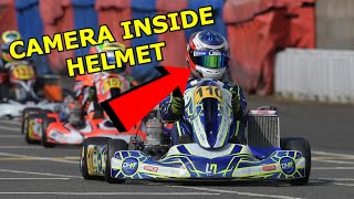 KART DRIVERS POV  Senior X30 Larkhall Lando Norris Kart [upl. by Llenaej]