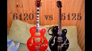 gretsch 6120 vs gretsch 5125 [upl. by Manwell]