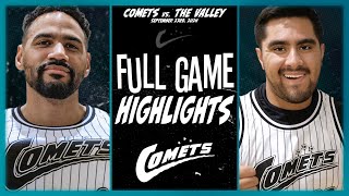 COMETS vs THE VALLEY  FULL GAME HIGHLIGHTS  September 23 2024 [upl. by Yendic]