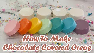 How to Make Chocolate Covered Oreos Easy and Perfect DIY chocolatecoveredoreo [upl. by Adara252]