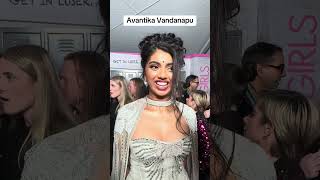 Avantika Vandanapu Shares Broadway Dream Roles At Mean Girls NYC Premiere [upl. by Oedama777]