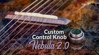 Nebula 20 Guitar gets a Custom CONTROL KNOB  Making a Modern MultiScale Acoustic Guitar [upl. by Buerger]