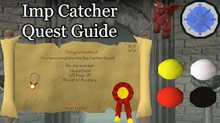 Imp Catcher Quest Guide OSRS [upl. by Tiffi]