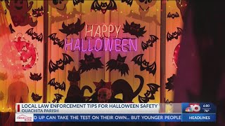 Ouachita Parish law enforcement agencies provide Halloween safety tips [upl. by Dnomal]