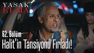 Halit sinirden köpürdü  Yasak Elma 62 Bölüm [upl. by Hayimas]