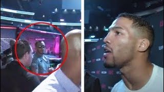 Tony Ferguson Kevin Lee HEATED Altercation Backstage at UFC 216 Weigh ins Unseen Footage [upl. by Assillam]