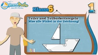 Winkel messen und zeichnen  Klasse 6 ★ Übung 1 [upl. by Coshow]