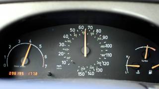 2000 Saab 93 Viggen 3rd gear pull [upl. by Ateloiv]