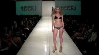 Kaylyn Slevin Runway Teeki Swimwear Girls [upl. by Howard]