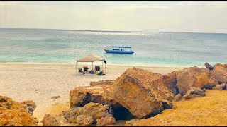 Camping ⛺️ on the Dimaniyat Island Oman [upl. by Yenobe432]